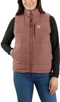 Carhartt Damen Relaxed Fit Wendeweste mit wasserabweisender Oberfl&auml;che und Wind