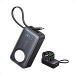 Anker MagGo Powerbank f&uuml;r Apple Watch, offiziell Zertifiziert, 10.000mAh...