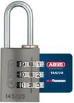 ABUS Zahlenschloss 145/20 Titanium - Kofferschloss, Spindschloss u. v. m. -