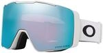 Oakley Line Miner Pro Schneebrille, mattwei&szlig;es Band mit Prizm Snow Sapphire Iridium