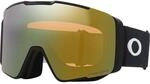 Oakley Line Miner Pro Schneebrille, mattschwarzes Band mit goldener Iridium-Linse