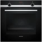 Siemens HQ574AER3, iQ300, Einbau-Backofen mit Dampfunterst&uuml;tzung, 60 x 60 cm,