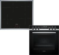 Siemens PQ521IB02, Einbau-Herd-Set, Bestehend aus HE578BBS4 Herd, 60 x 60 cm,