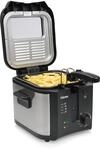 Tristar Fritteuse &ndash; 2,5 L Volumen &ndash; Einklappbarer Griff &ndash; Cool-Touch-Griffe &ndash;