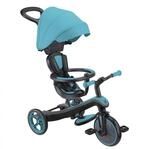 GLOBBER Explorer Trike 4in1 Pro in T&uuml;rkis &ndash; Dreirad, Laufrad und Kinderwagen...