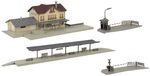 FALLER 239007 N Aktions-Set Bahnhof Dennenberg Spurweite N, 1:160