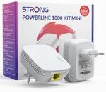 STRONG - Powerline 1000 Set Mini - 2 Powerline-Adapter 1000 Mbps -