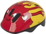 M-Wave Kinder Fahrradhelm Teufelchen, rot/gelb, 52-56 cm