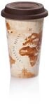 De'Longhi Hot Coffee Travel Mug Thermo-Becher, keramik, Adventurer-Design, 1 St&uuml;ck