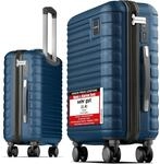 Travely Premium Handgep&auml;ck Koffer 55x40x20cm - passend f&uuml;r Ryanair, Lufthansa,