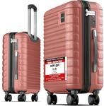 Travely Premium Handgep&auml;ck Koffer 55x40x20cm - passend f&uuml;r Ryanair, Lufthansa,