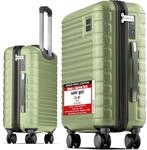 Travely Premium Handgep&auml;ck Koffer 55x40x20cm - passend f&uuml;r Ryanair, Lufthansa,