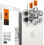 Spigen Glas.tR EZ Fit Optik Pro Kameraschutz kompatibel mit iPhone 15 Pro,...