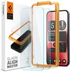 Spigen Alignmaster Schutzfolie [2 St&uuml;ck] f&uuml;r Nothing Phone (2a) Plus, (2a)