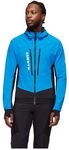 Aenergy Softshell Hybrid Hooded Jacket Men glacier blue-black (50592) XL