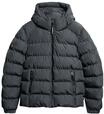 Superdry Herren Kapuzen-Sportpufferjacke Ebenholz L