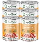 AniForte Hundefutter Nass LandChicken 6 x 400g &ndash; Nassfutter f&uuml;r Hunde, Frisches