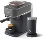 PHILIPS Baristina Espressomaschine und Milchaufsch&auml;umer Paket &ndash; Automatisches