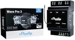 Shelly Wave Pro 3 | Professioneller 3-Kanal DIN-Schienen Z-Wave Schalter - 48A 