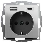 Gira SCHUKO SH USB-Spannungsv. 2459600