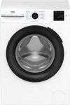 Beko BM3WFU3841X freistehende Waschmaschine, Waschvollautomat, 8 kg, EnergySpin,