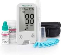 medisana MediTouch 2 mmol/L Blutzuckermessger&auml;t, Starterset mit Teststreifen f&uuml;r