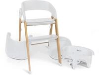 babyGO Levels Mitwachsender Hochstuhl - Perfekt f&uuml;r Babys bis Schulkind -
