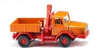 Wiking 049305 H0 LKW Modell Faun Schwerlastzugmaschine - gelborange