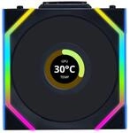 Lian Li UNI FAN SL Wireless LCD L&uuml;fter, ARGB, PWM - 120 mm, schwarz