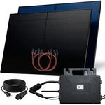 SUNNIVA 1000W Balkonkraftwerk BIFAZIAL FULLBLACK komplett Steckdose ASTRO-E 800W