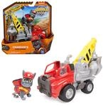 Rubble & Crew - Kran-Baufahrzeug (Basis Fahrzeug) mit Charger-Figur, dreh- und