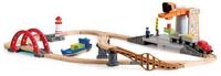 Hape Bahn- und Seefracht Set - Eisenbahn f&uuml;r Kinder, Holz-Frachtzug und Frachtschiff