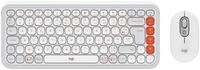 Logitech POP ICON Combo, Bluetooth-Tastatur-Maus-Set, Komfortables Tippen,