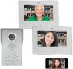 ELRO DV4000IP-2 WiFi-IP-Video-T&uuml;rsprechanlage │ 2 Wohnungen │ 1080P