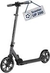 HUDORA Scooter Up 200 - Ger&auml;uscharmer Aluminium-Roller f&uuml;r bis zu 100kg -