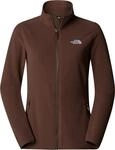 The North Face NF0A855O1OI1 W 100 Glacier FZ - EU Sweatshirt Damen Smokey Brown