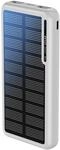 Boompods Obi Solar 10000mAh Solar Powerbank - Schnellladendes Ladegerät mit USB-C &