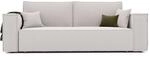 GREKPOL Schlafsofa mit Bettkasten 240x105 - Cord Beige Sofa mit schlaffunktion -