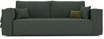 GREKPOL Schlafsofa mit Bettkasten 240x105 - Cord Gr&uuml;n - Sofa mit schlaffunktion -
