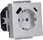 Busch-Jaeger 20 EUCB2USBAC-83 SCHUKO USB A+C Steckdose Safety+ | Plattform 63