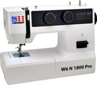 W6 N&auml;hmaschine N 1800 Pro mit 25 Programmen | Freiarm | automatischer Einf&auml;dler 
