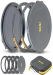 NiSi JetMag Pro Magnetische Filter Kit 82mm mit Verriegelung - Black Mist Kit (Black
