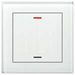 MDT technologies Glastaster II Light 1-fach RGBW, wei&szlig;, neutral BE-GTL10W.01