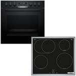 Bosch Einbauherd-Set HND675LS67, Serie 6 Einbau-Herd 60 cm mit