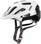 UVEX Erwachsene Fahrradhelm Quatro, White Mat/Black, 56-61 cm, 4107750817