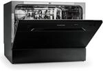 Klarstein Mini-Geschirrsp&uuml;ler f&uuml;r 8 Gedecke, Leiser UV-Geschirrsp&uuml;ler Klein mit 6
