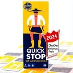 ATM Gaming Quickstop - Das Buchstaben-Duell - Kartenspiel f&uuml;r Jugendliche und