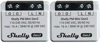 SHELLY WLAN-Leistungsmesser Plus PM Mini Gen.3, wei&szlig;, 2 St&uuml;ck