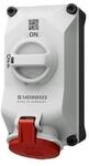 Wandsteckdose DUO 32A5P6h 400V IP44 MENNEKES 5603506G