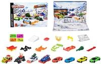 Majorette - Adventskalender &ndash; 24 Fenster &ndash; 8 Fahrzeuge mit 5 exklusiven
